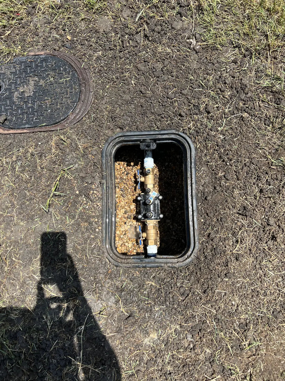 Double check assembly backflow preventer valve installed in Wylie, TX by New Life Irrigation